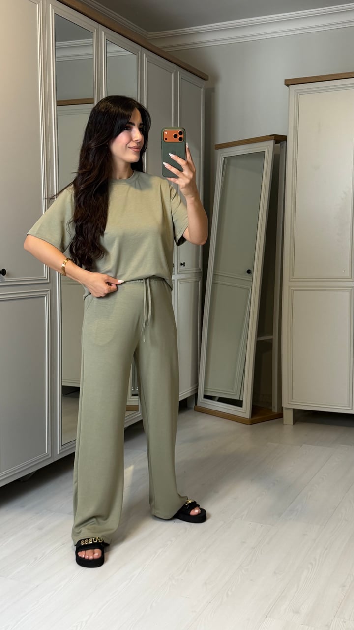 Fonda Yeşil Oys Basic İkili Takım
