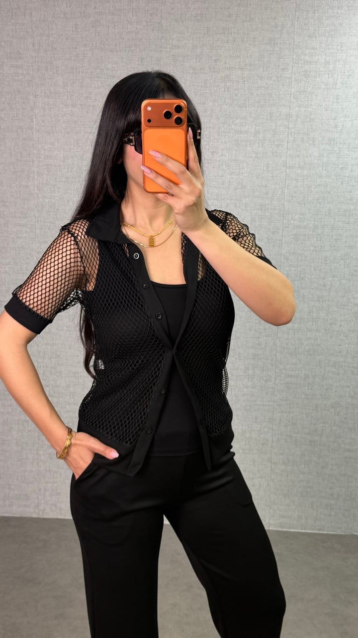 Gaby Premium Siyah Atletli Üçlü Takım