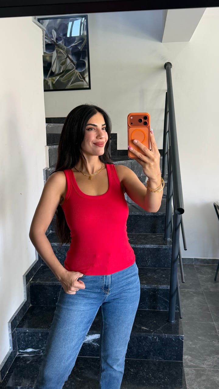 Kırmızı Kaşkorse Atlet