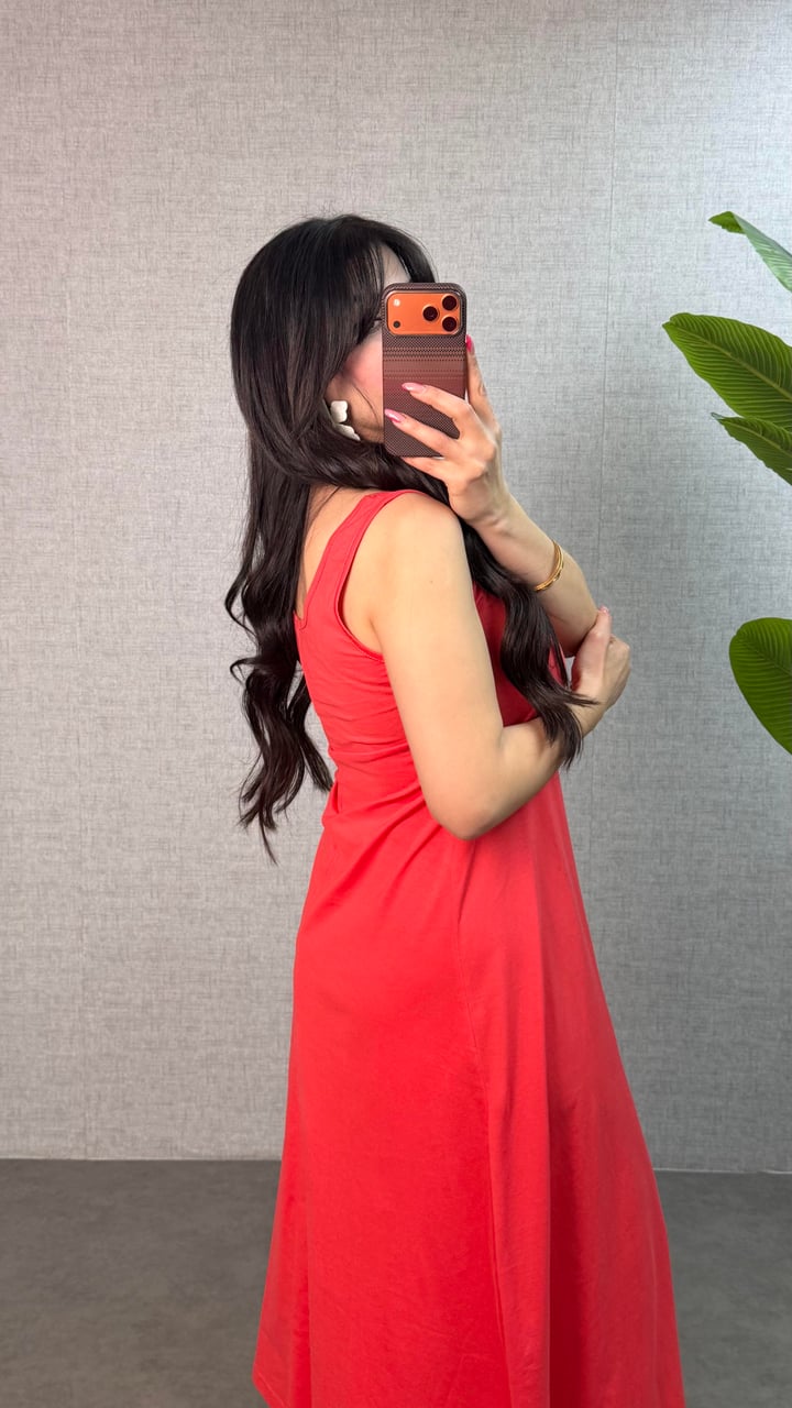 Luni Nar Çiçeği Çan Elbise