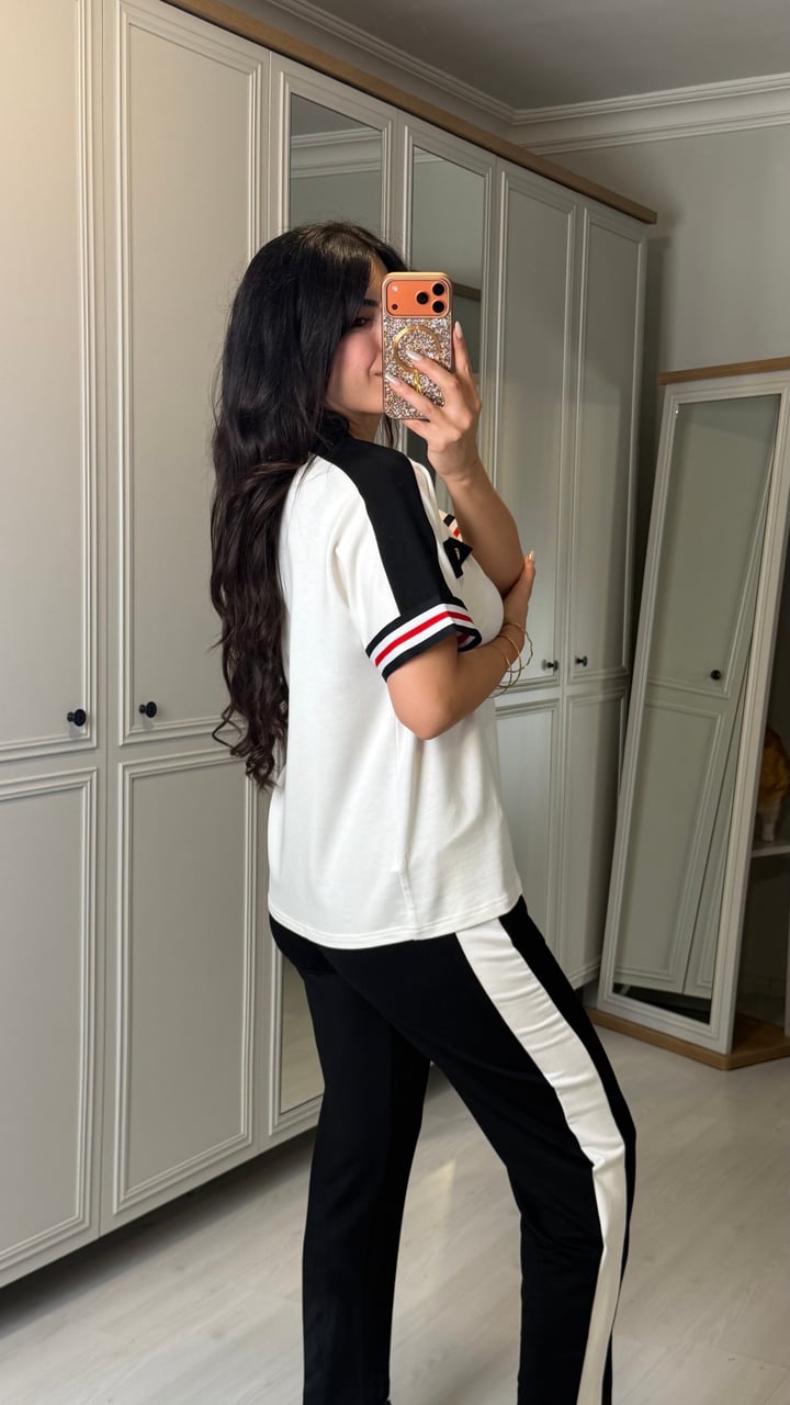 Menna Beyaz İkili Modal Takım