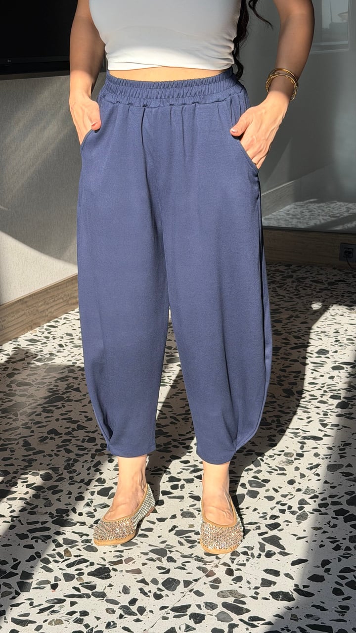 Mua Lacivert Modal Kumaş Harem Pantolo 