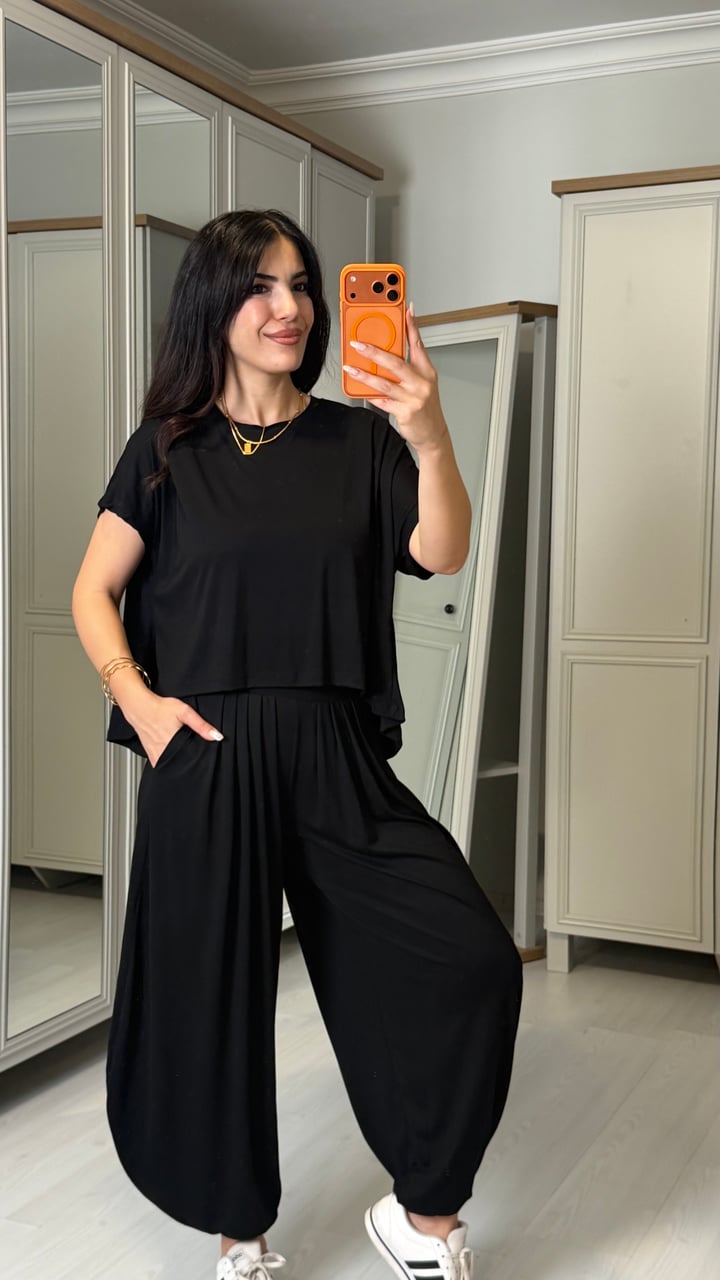 Parre Siyah Salaş İkili Takım
