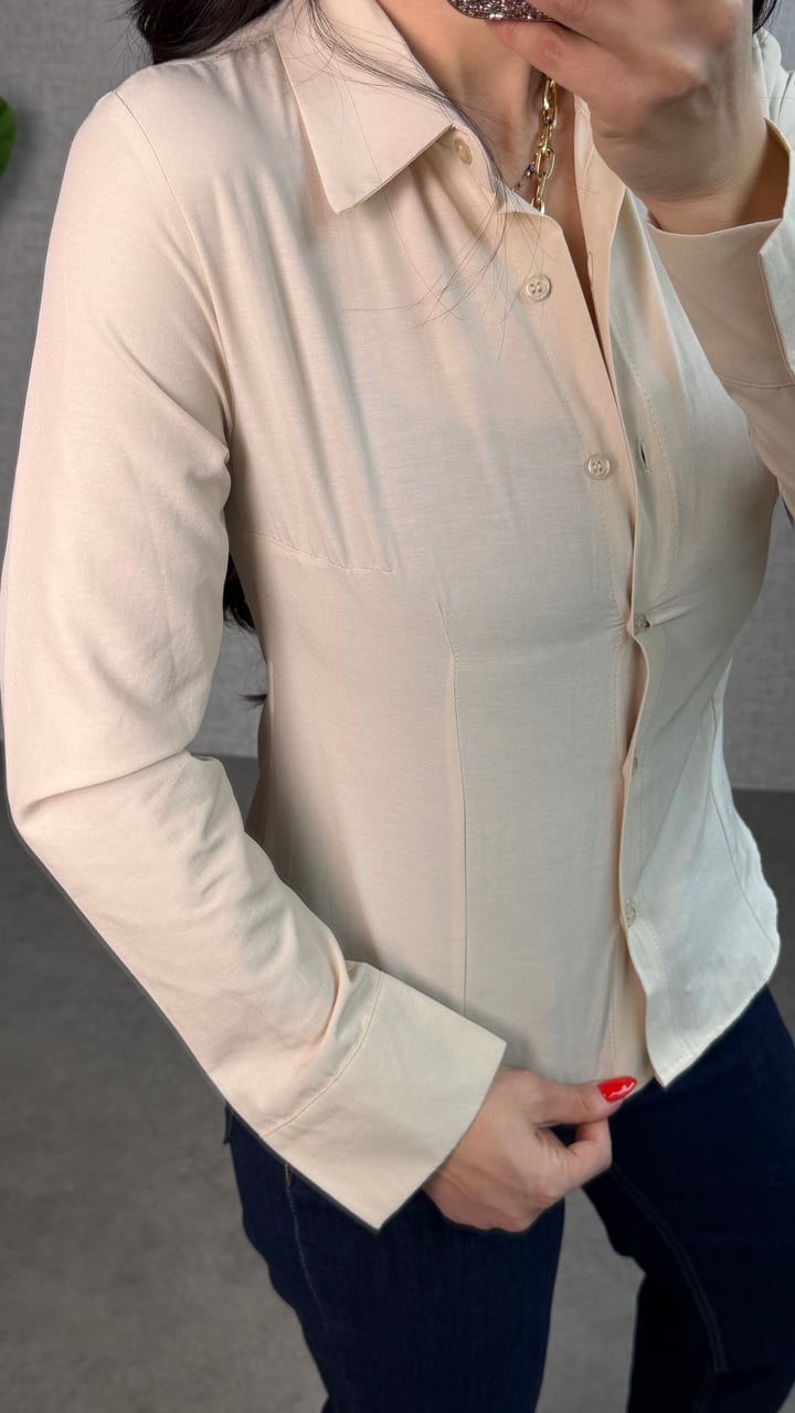 Vavi Bej Uzun Kollu Basic Gömlek