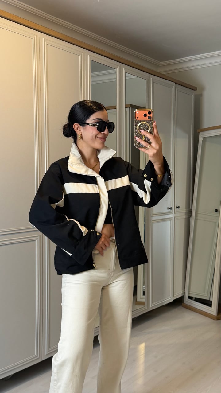 Vino Siyah Astarlı Viral Ceket