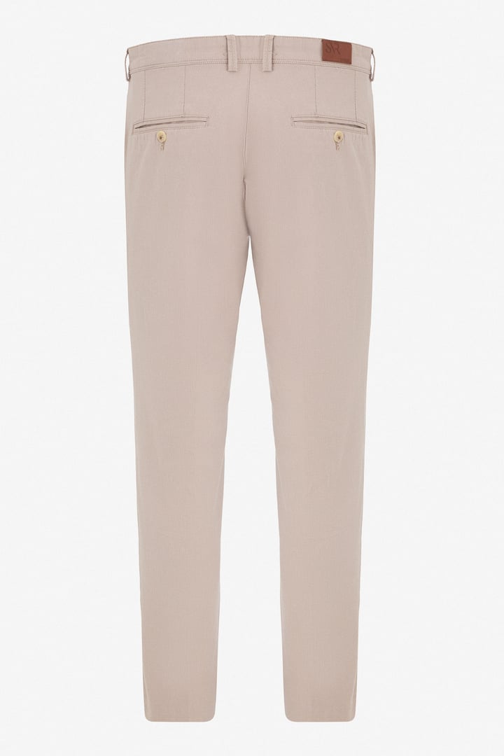 Bej Regular Casual Pantolon