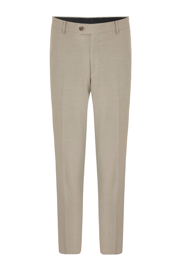 Bej Regular Klasik Pantolon