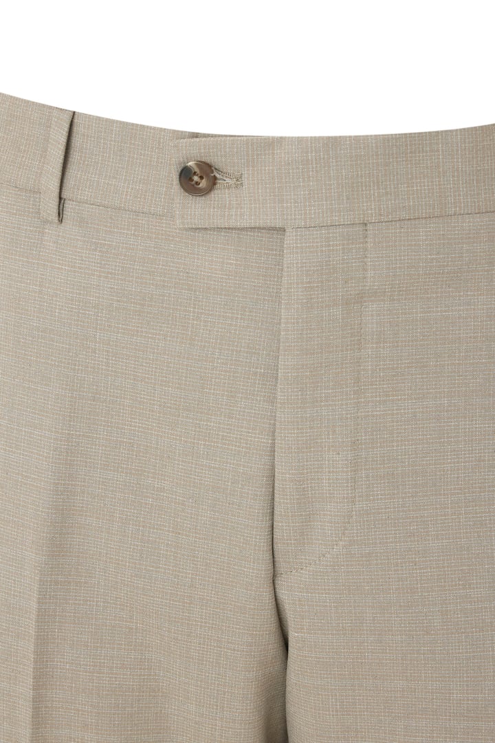 Bej Regular Klasik Pantolon
