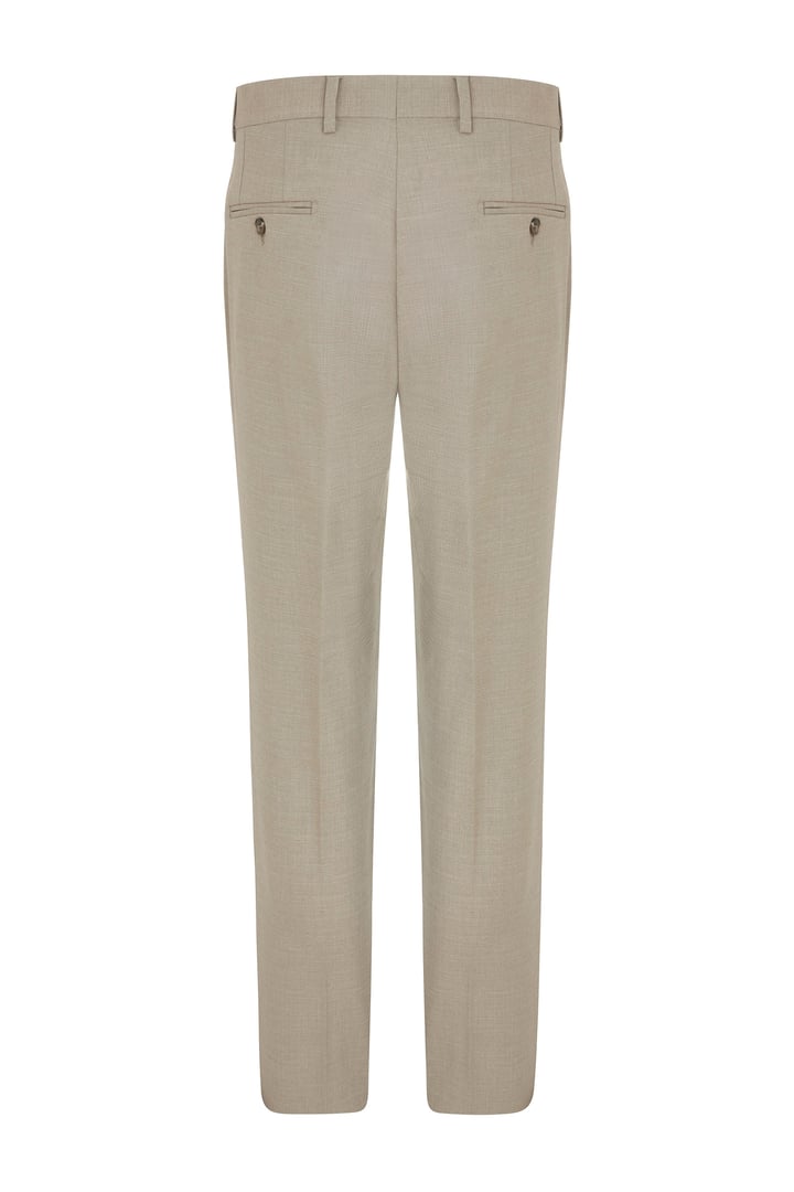 Bej Regular Klasik Pantolon
