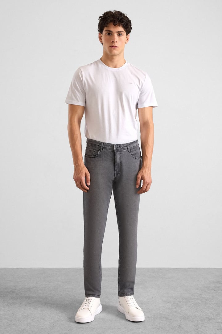 Gri Denim Pantolon
