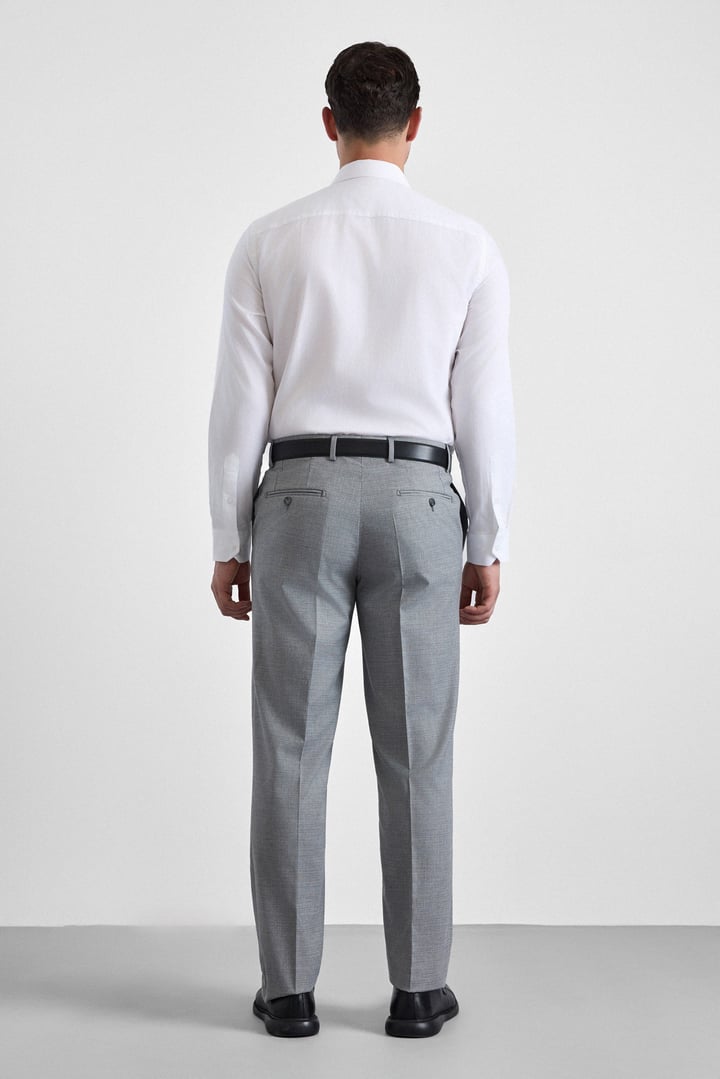 Gri Regular Klasik Pantolon