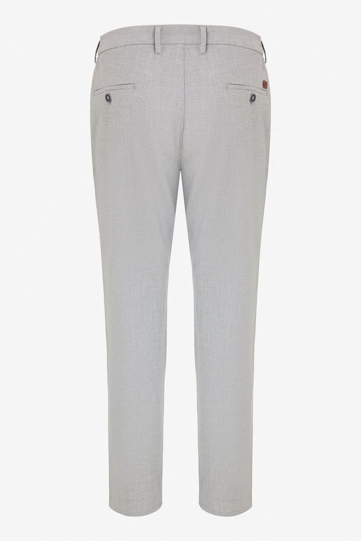 Gri Slim Düz Jogger Pantolon