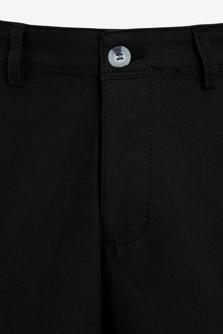 Siyah Regular Casual Pantolon