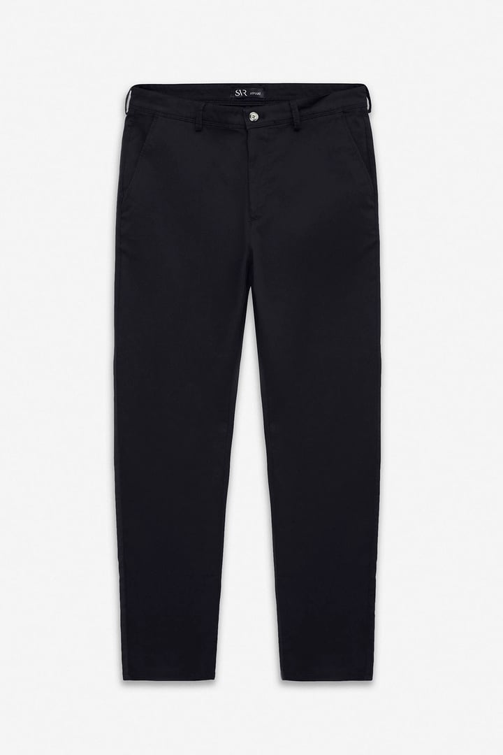 Siyah Regular Casual Pantolon
