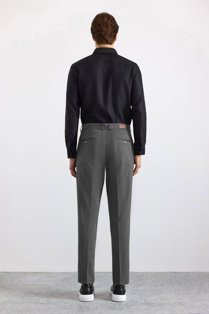Siyah Regular Casual Pantolon