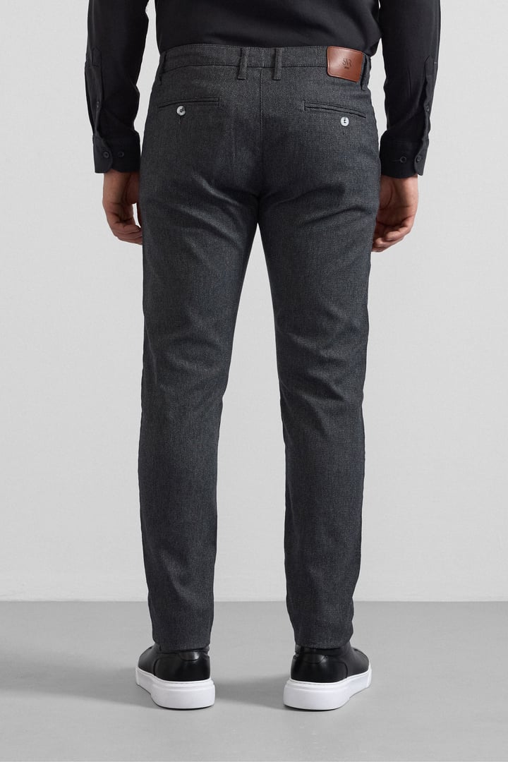Siyah Slim Casual Pantolon