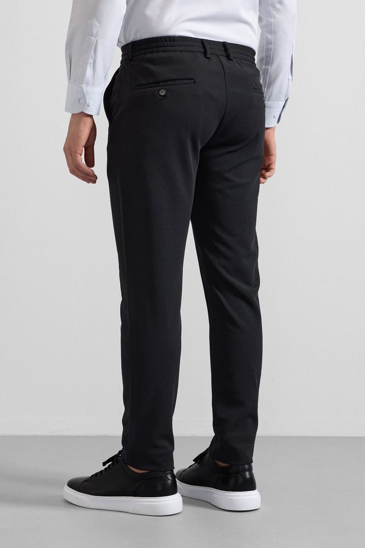 Siyah Slim Jogger Pantolon