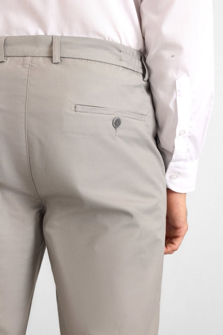 Su Yeşili Slim Düz Yarım Lastikli Jogger Pantolon