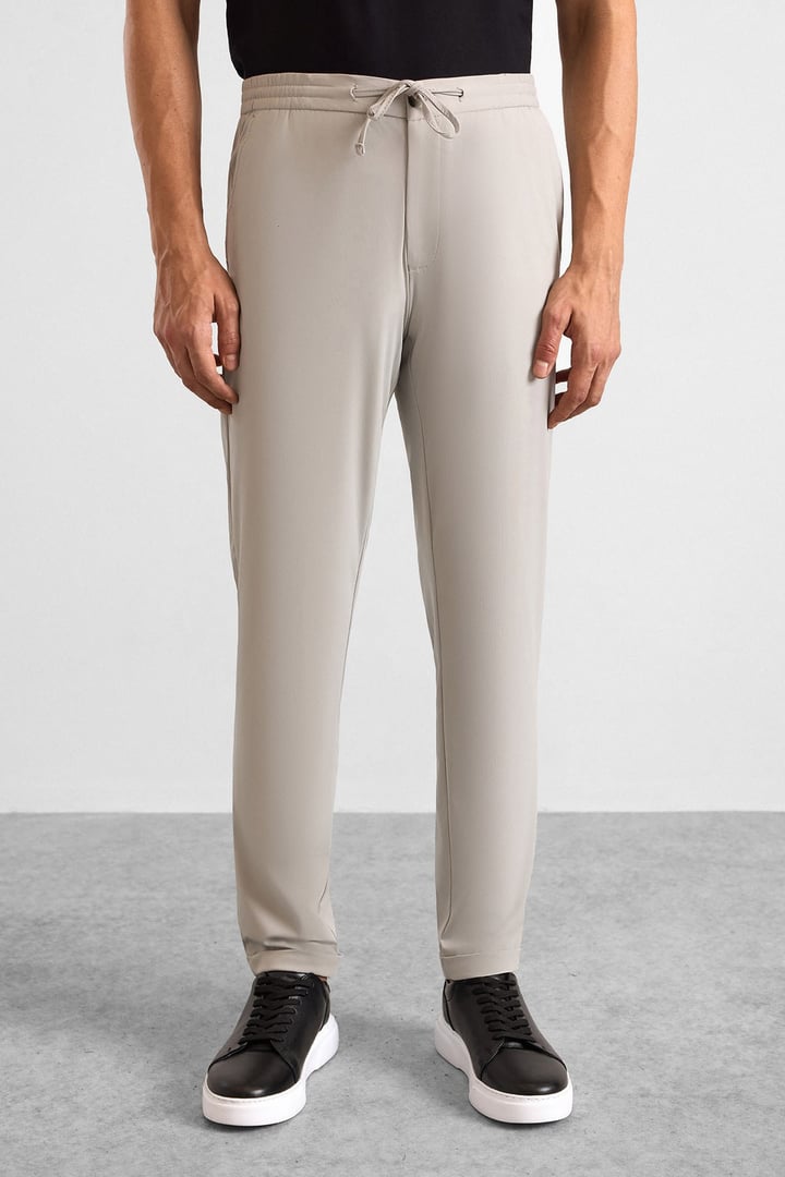 Taş Slim Düz Jogger Pantolon