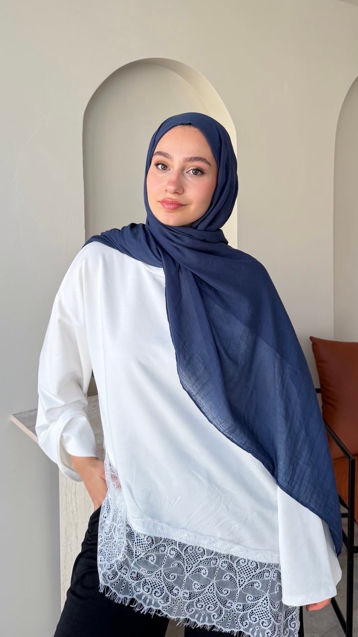 Nova Comfort Şal - Denim