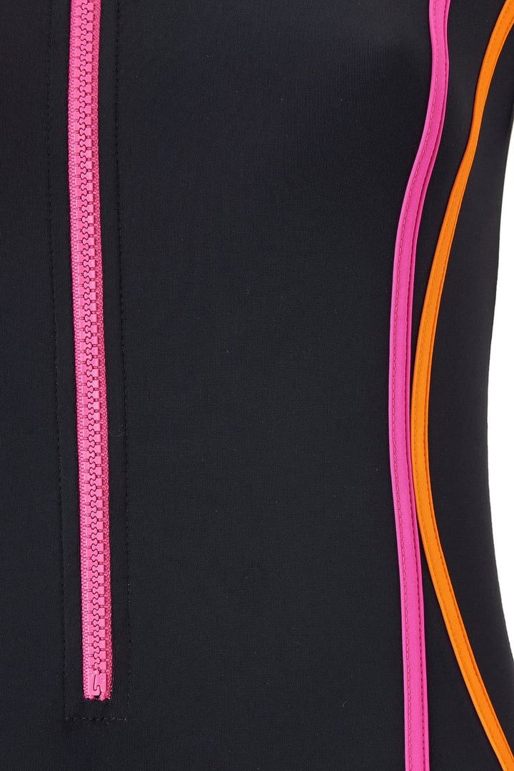 Siyah Neon Şeritli Modern Mayo