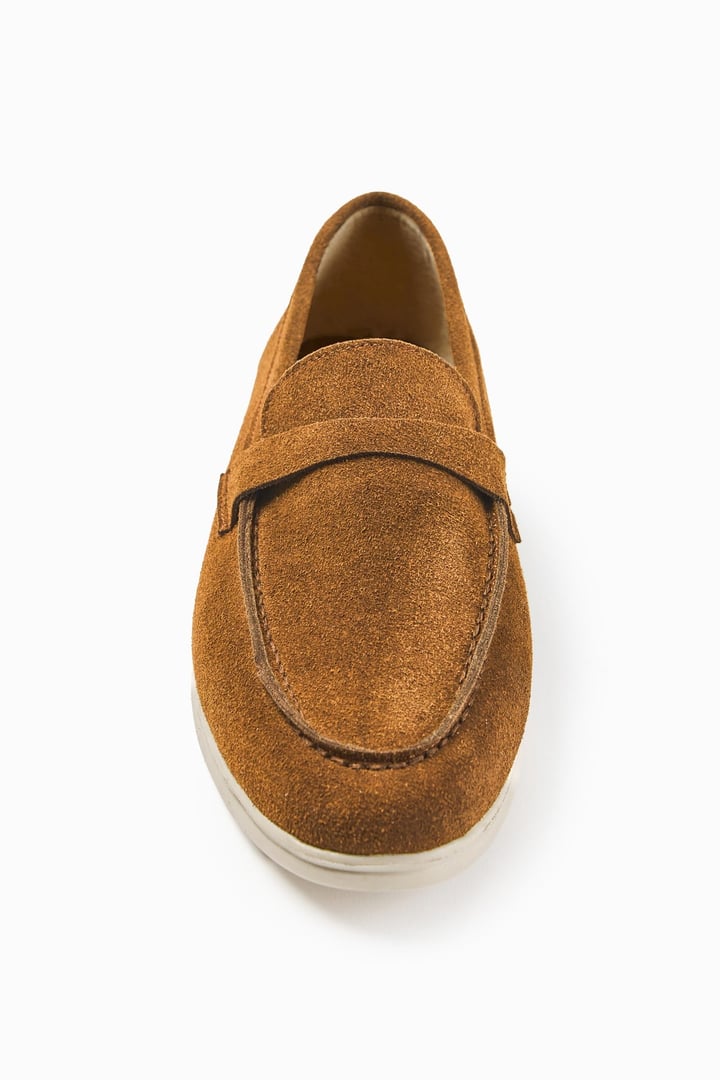 Taba Süet Günlük Loafer
