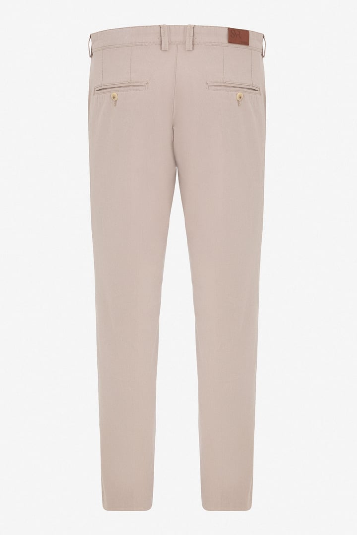 Bej Regular Casual Pantolon