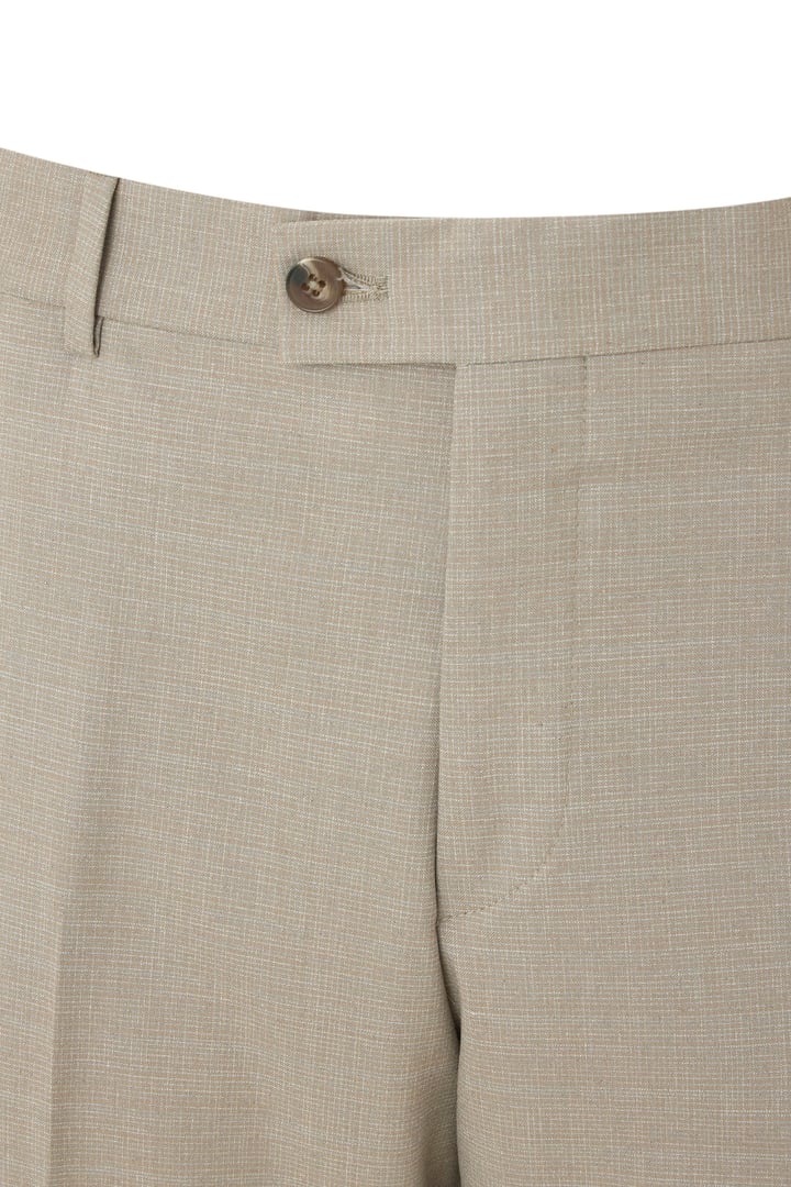 Bej Regular Klasik Pantolon