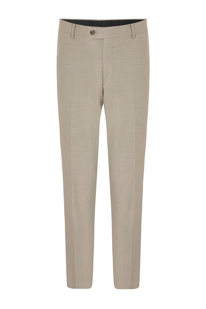 Bej Regular Klasik Pantolon