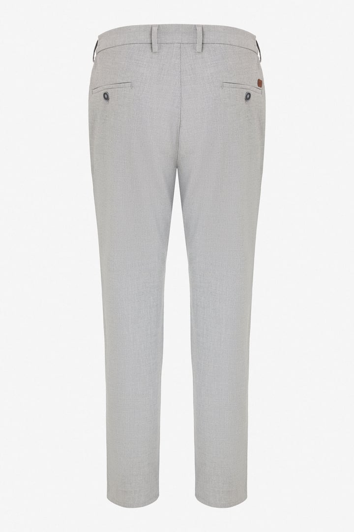 Gri Slim Düz Jogger Pantolon