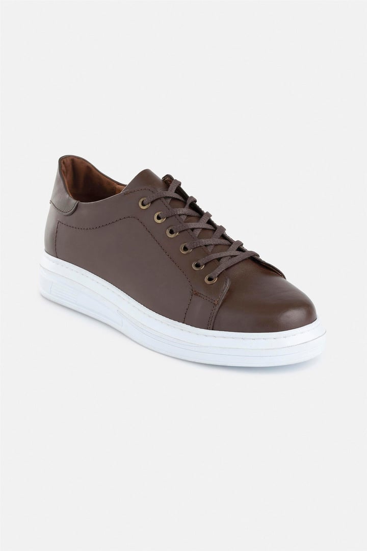 Koyu Kahve Sneakers Ayakkabı