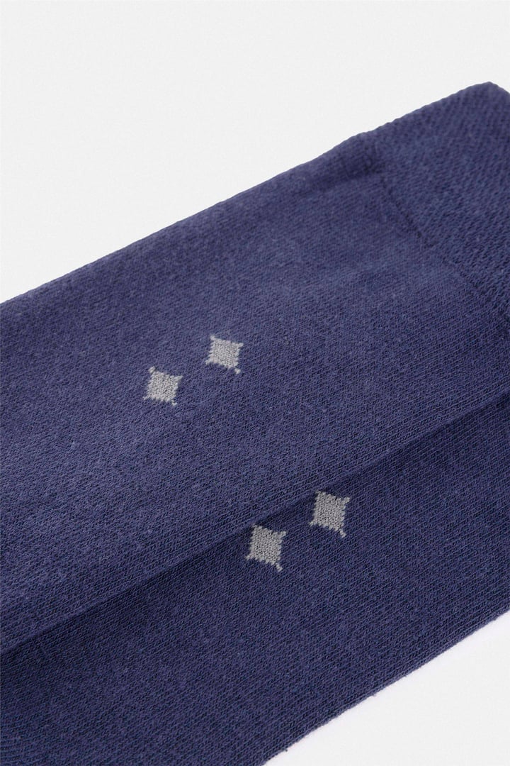 Lacivert Düz Çorap