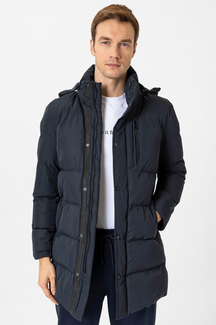 Lacivert Slim Dolum Mont