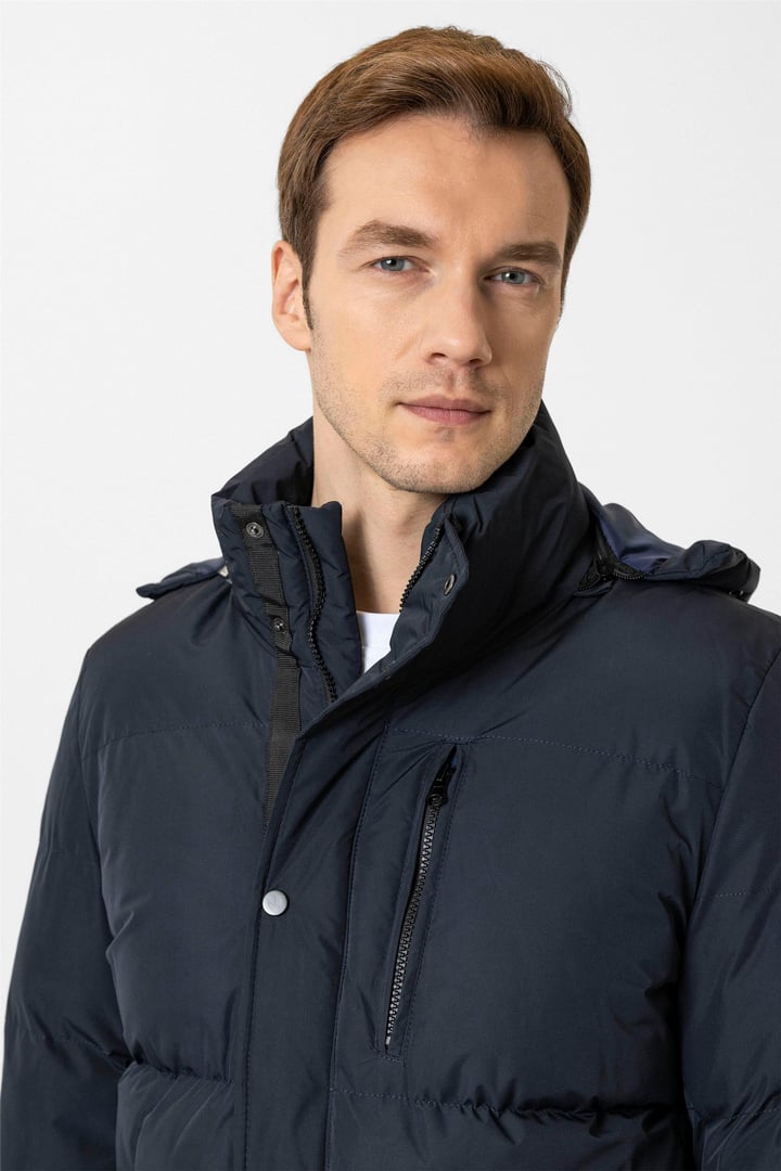 Lacivert Slim Dolum Mont