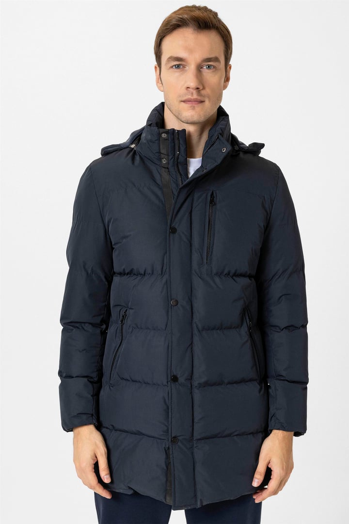 Lacivert Slim Dolum Mont