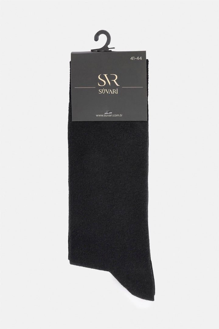 Siyah Düz Çorap