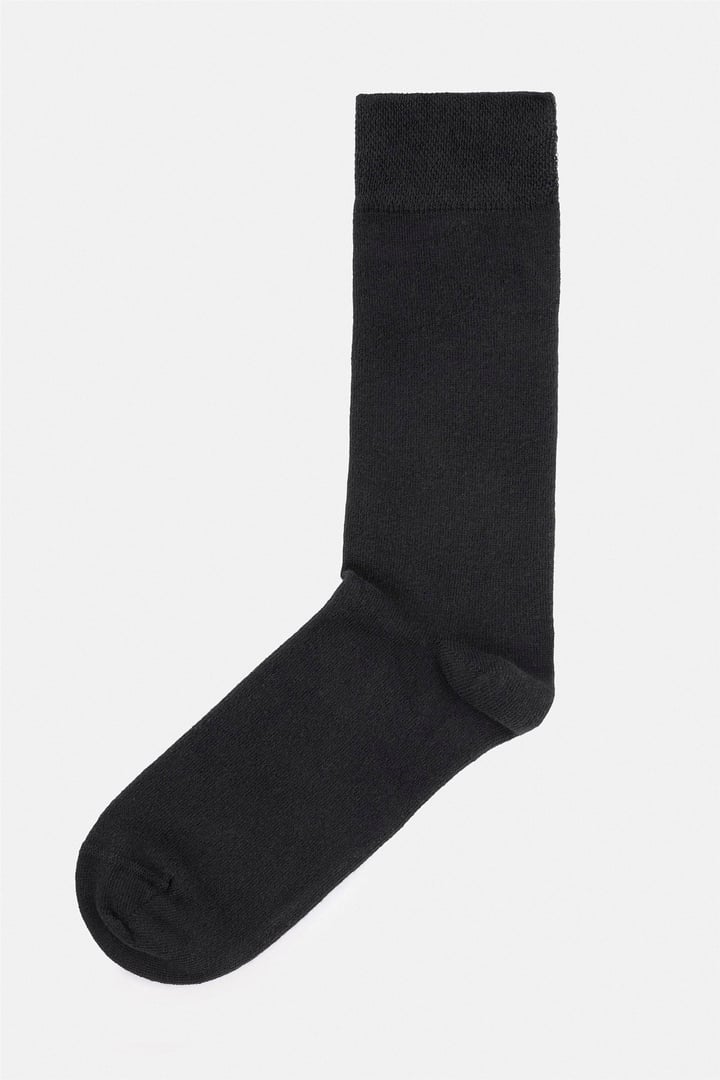 Siyah Düz Çorap