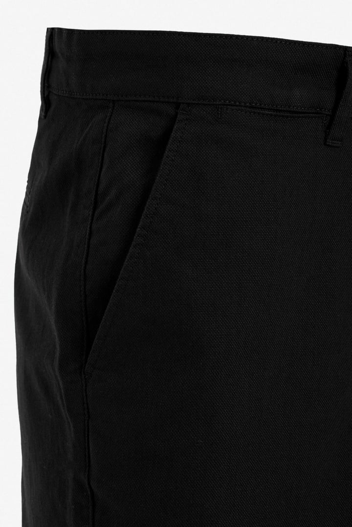 Siyah Regular Casual Pantolon