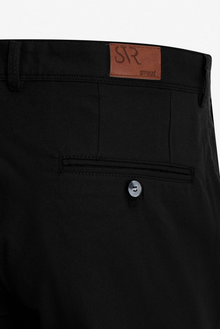 Siyah Regular Casual Pantolon