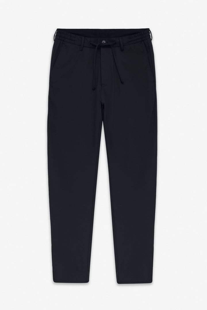 Siyah Slim Düz Jogger Pantolon