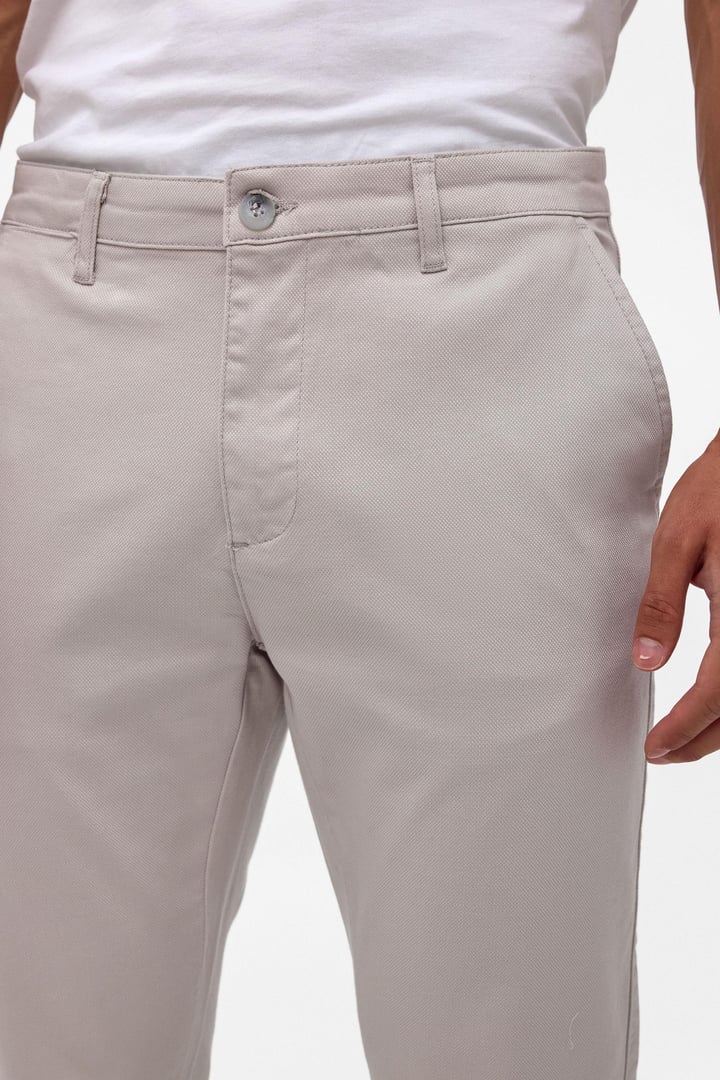Taş Regular Armürlü Chino Pantolon