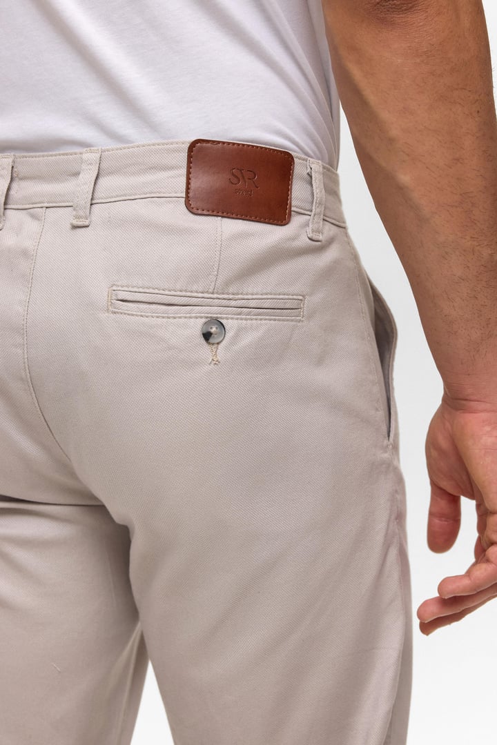 Taş Regular Armürlü Chino Pantolon