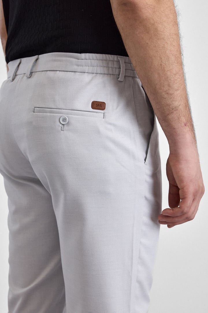 Taş Slim Düz Jogger Pantolon