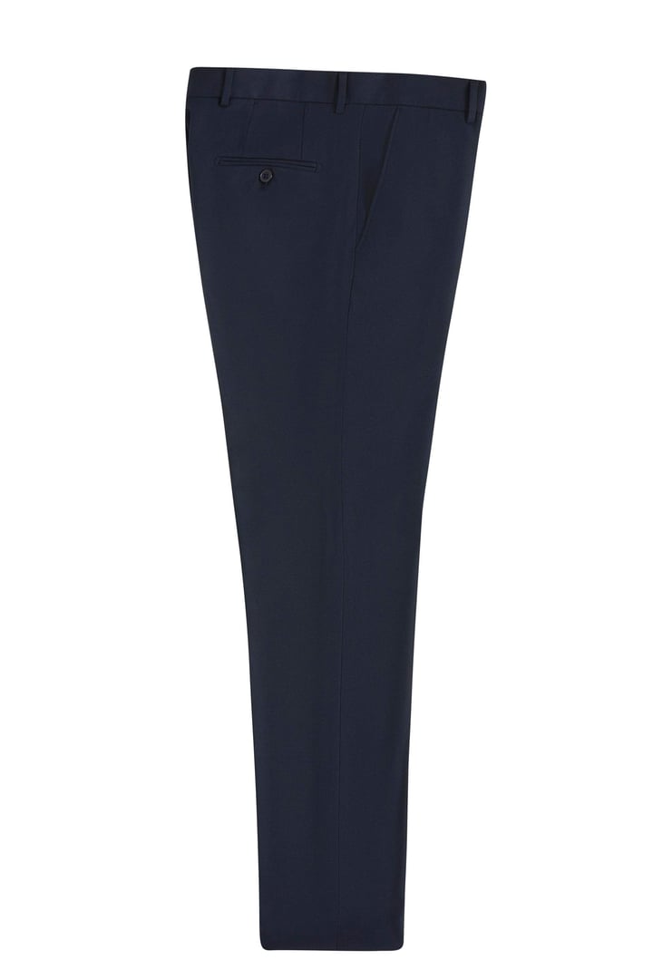 Lacivert Regular Desenli Pantolon