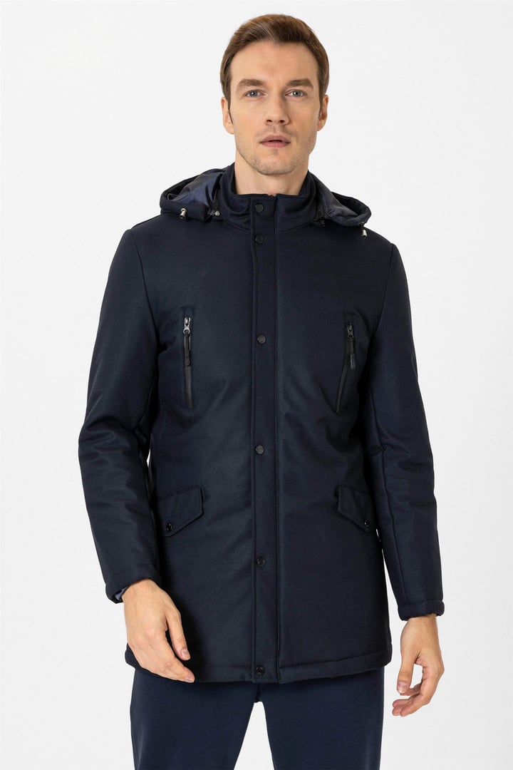 Lacivert Slim Dolum Mont
