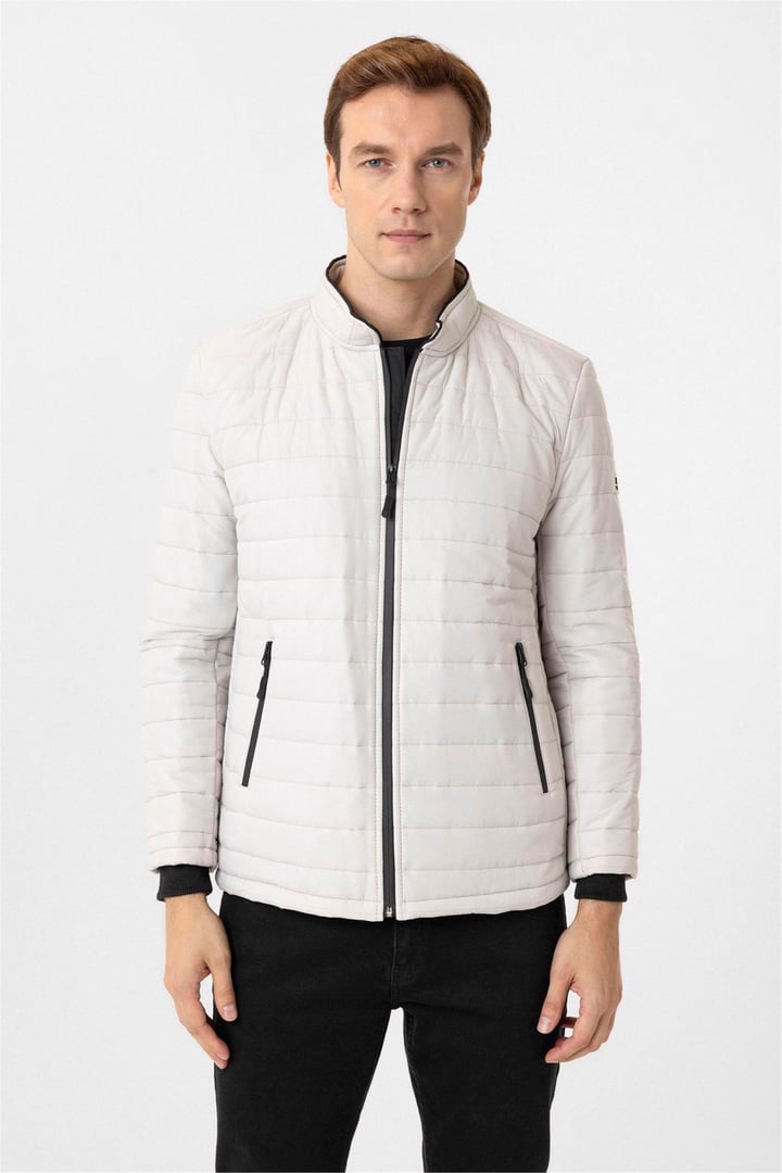 Taş Slim Kapitone Mont