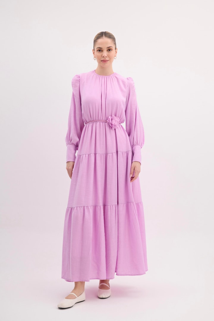 Alicia Simli Elbise - Pembe
