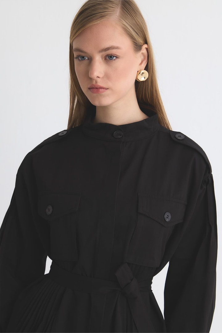 Amelia Cepli Kap - Siyah