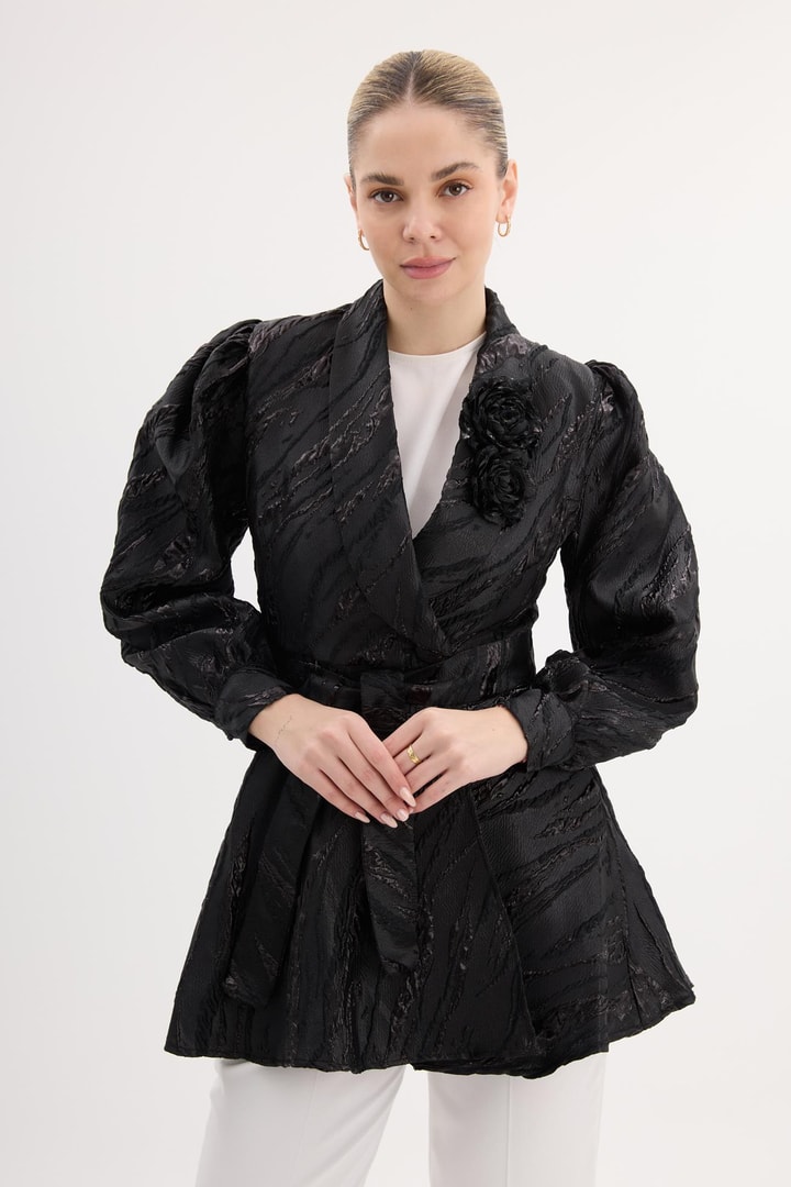Axel Jakar Ceket - Black