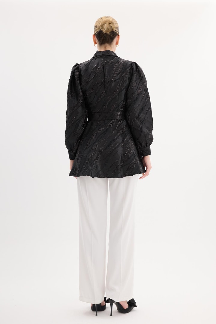 Axel Jakar Ceket - Black
